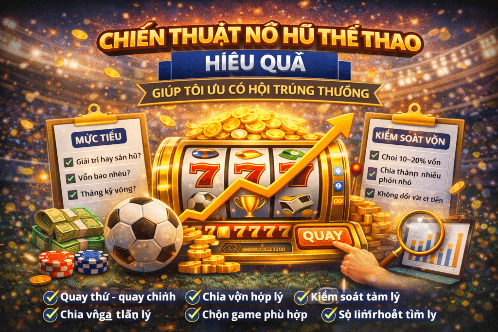 Chiến thuật chơi hũ thể thao